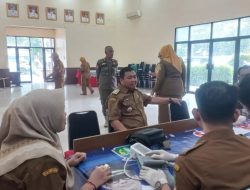 Aparatur Kecamatan Jatisampurna Wajib Cek Kesehatan Tiap Bulan