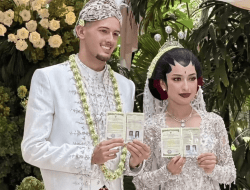 Jennifer Coppen dan Justin Hubner Resmi Menikah, Gelar Akad Bernuansa Adat Jawa di Bali