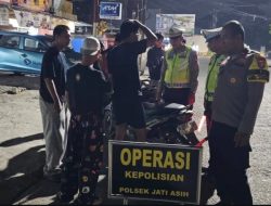 Polsek Jatiasih Intensifkan Razia dan Patroli Malam di Wilayah Rawan Kejahatan