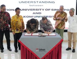 Telkom Perkuat Ekosistem Talenta Digital dan Inovasi Global melalui Kolaborasi Telkom University–National University of Singapore