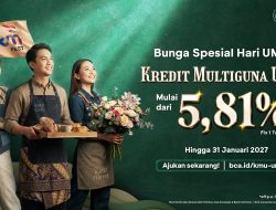 Sambut BCA UMKM Fest 2026, Ada Suku Bunga Kredit Spesial Mulai 5,81% eff p.a. untuk UMKM