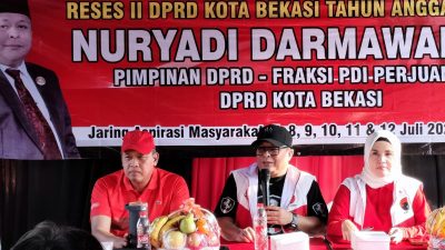 Reses II di Bekasi Timur, Nuryadi Darmawan Tampung Aspirasi Mini Soccer hingga Persoalan Sampah