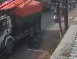 Gagal Menyalip dari Kiri, Pengendara Vario Tewas Terlindas Dump Truck di Narogong Bantargebang