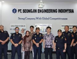 Dorong Kepatuhan dan Optimalisasi Fasilitas Kepabeanan, Bea Cukai Bekasi Kunjungi PT Seongjin Engineering Indonesia