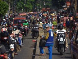 Kawasan Pasar Baru Dijaga Satpol PP Tiap Hari