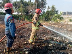 Kemarau Picu Lonjakan Kebakaran Lahan di Kota Bekasi