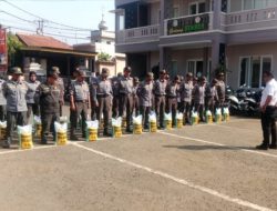 Satlinmas Cikiwul Terima Bantuan Beras, Bentuk Apresiasi atas Pengabdian