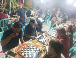Sambut HUT ke-81 Kemerdekaan RI, RW 19 Aren Jaya Gelar Turnamen Catur