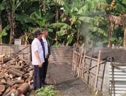 Bikin Asap Ganggu Warga, Pembakar Sampah di Jatiwarna Ditegur Aparat