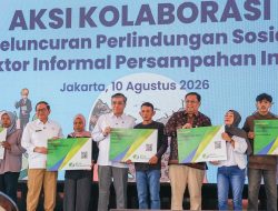 Kolaborasi Lintas Kementerian, Perlindungan Jamsostek Diperluas untuk Pekerja Persampahan