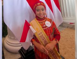 Mikhayla Siswa SD Al Muslim Tambun Kembali ke Istana Negara Bawa Semangat Cinta Budaya Indonesia