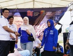 Rangkaian HUT, Demokrat Kabupaten Bekasi Helat Lomba Rakyat