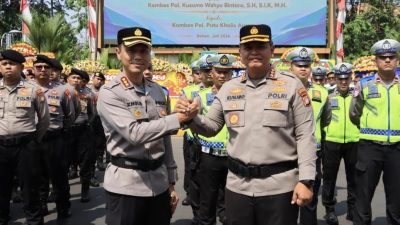 Kombes Putu Kholis Resmi Jadi Kapolres Metro Bekasi Kota, Ini Tiga Fokus Utamanya
