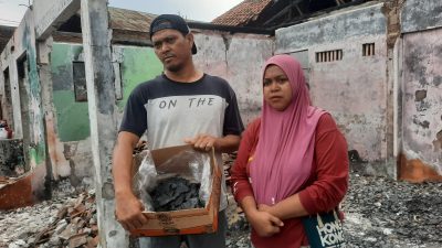 Warga Terdampak Kebakaran SPBE Cimuning Tagih Ganti Rugi