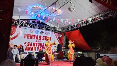 Warga RW 01 Harapan Jaya Tumpah Ruah di Malam Puncak HUT RI ke-81