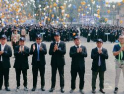 Bikin Heboh! Launching PMB UM Indonesia Diwarnai Panjat Tebing hingga Formasi UM.ID