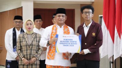 Pemkab Bekasi Tetapkan 100 Mahasiswa Penerima Banpin