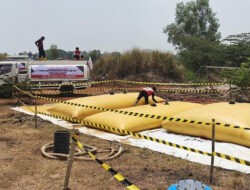 PMI Kabupaten Bekasi Dirikan Posko WASH di Serangbaru, Olah Air Bekas Galian Pasir Jadi Air Bersih