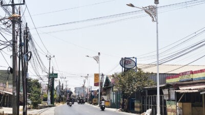 JPU Dekoratif Penanda Masuk Kabupaten Bekasi