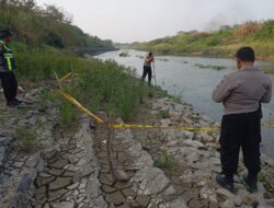 Geger! Kerangka Manusia Ditemukan di Bantaran Sungai Citarum Pebayuran, Polisi Selidiki