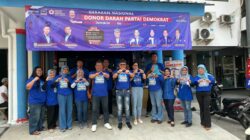 Program ”Gerakan Langit Biru”, Demokrat Kota Bekasi Helat Donor Darah