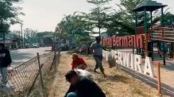 Sempat Kumuh, Taman Bermain di Perwira Kini Mulai Dibenahi