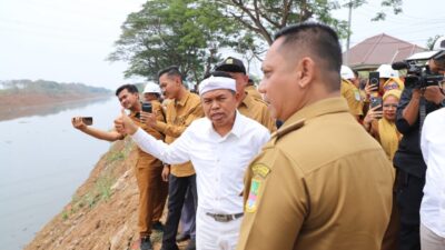 Antisipasi Banjir, Dedi Mulyadi Minta Bupati Tuntaskan Normalisasi Kali CBL