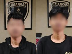 Satreskrim Polres Metro Bekasi Kota Tangkap Dua Tersangka Perusakan Rumah di Royal Cikunir  