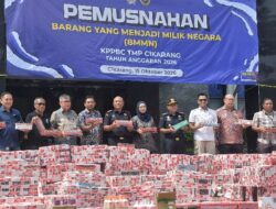 Bea Cukai Cikarang Musnahkan Barang Ilegal Senilai Rp15,5 Miliar, Produk Eks Impor Mendominasi