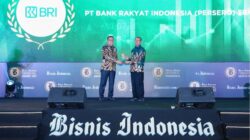 BRI Raih 2 Penghargaan di Bisnis Indonesia Financial Awards 2026, Direktur Utama Hery Gunardi Dinobatkan sebagai Best CEO Transformasi Ekosistem UMKM
