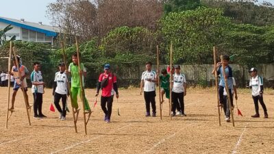 400 Siswa SD Ikuti Pekan Olahraga Tradisional di Cikarang Selatan