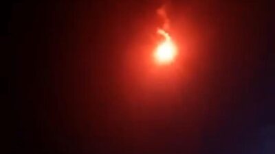 Sempat Bikin Geger, Bola Api di Kampung Pamahan Bekasi Ternyata Flare