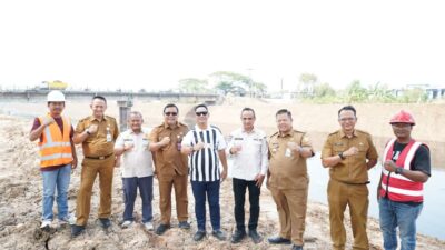 Plt Bupati Bekasi Tinjau Pembangunan Infrastruktur di Sukakarya