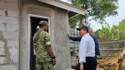 Pastikan Kualitas dan Waktu Pengerjaan, Kepala Disperkimtan Sidak Pembangunan SPALDS di Cikarang Pusat