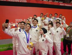 Koleksi 39 Medali, Kontingen Indonesia Tempati Peringkat 16 Asian Games 2026
