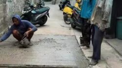Pastikan Tepat Sasaran, Kelurahan Jatiwarna Pantau Proyek Jalan hingga Rutilahu