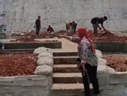 Camat Pondok Melati Pelototi Pembangunan Taman Melati